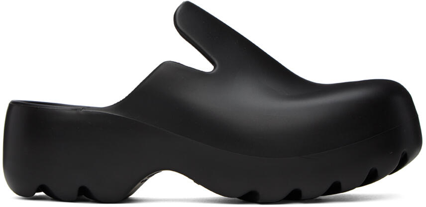 Bottega Veneta Black Flash Clogs Cover