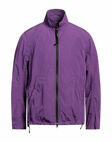 Aspesi Man Jacket Purple Polyester, Polyamide Cover