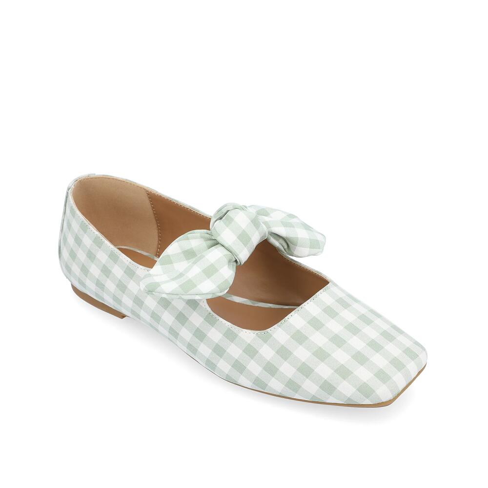 Journee Collection Seralinn Ballet Flat | Women's | Dark Green Cover