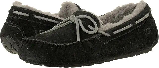 UGG Olsen (Black Suede) Men's Slip on Shoes Cover