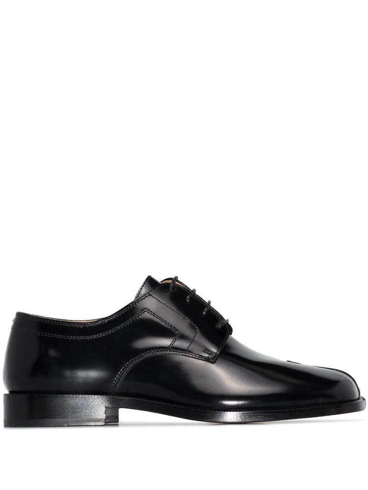 Maison Margiela Tabi lace-up derby shoes - Black Cover