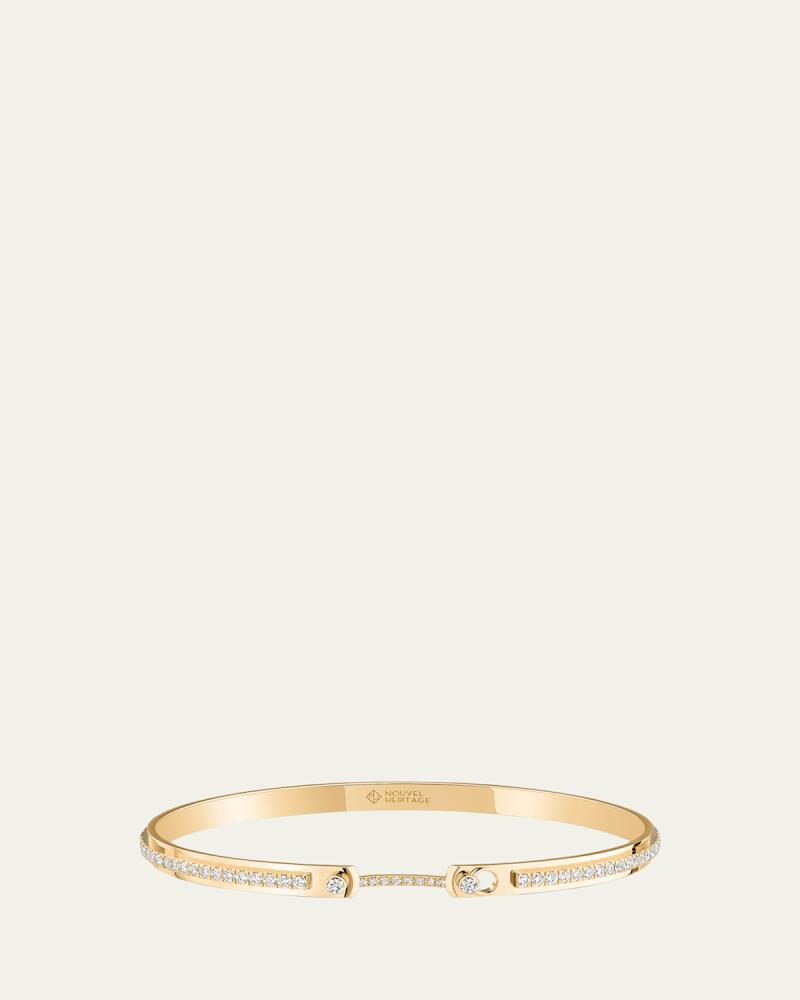 Nouvel Heritage 18K Tuxedo Mood Bangle Cover