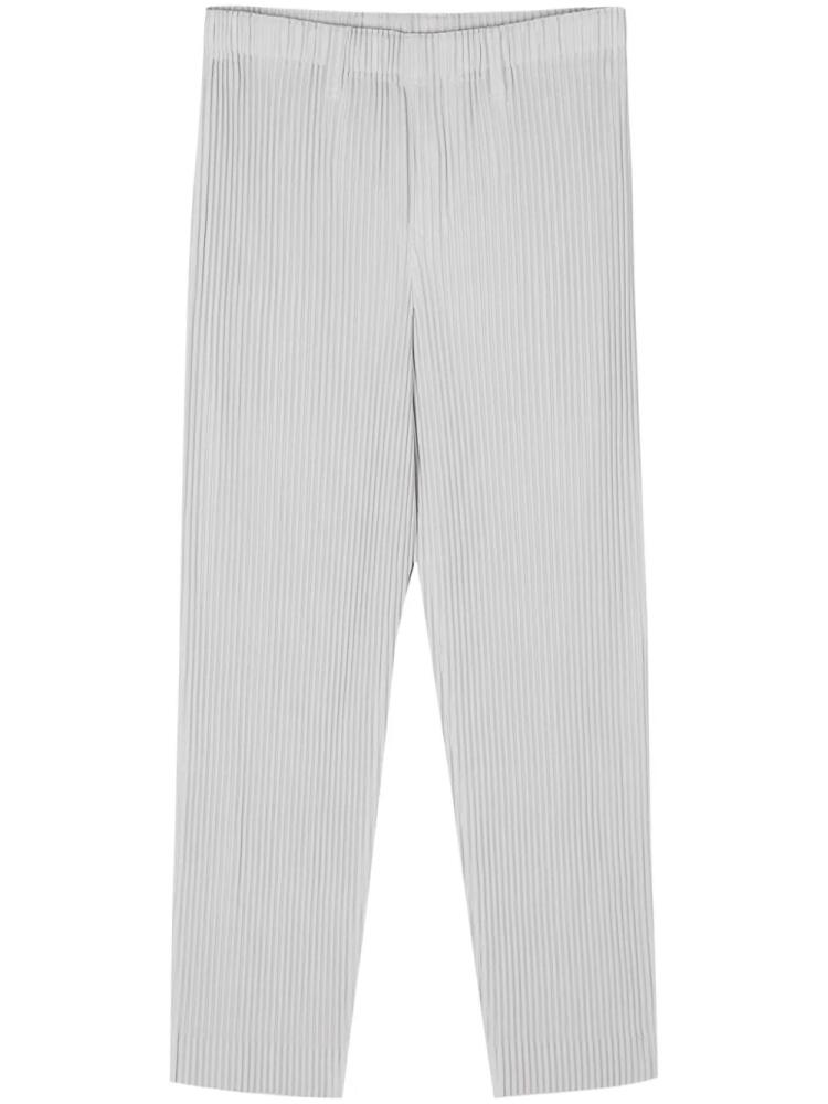 Homme Plissé Issey Miyake plissé-effect trousers - Grey Cover