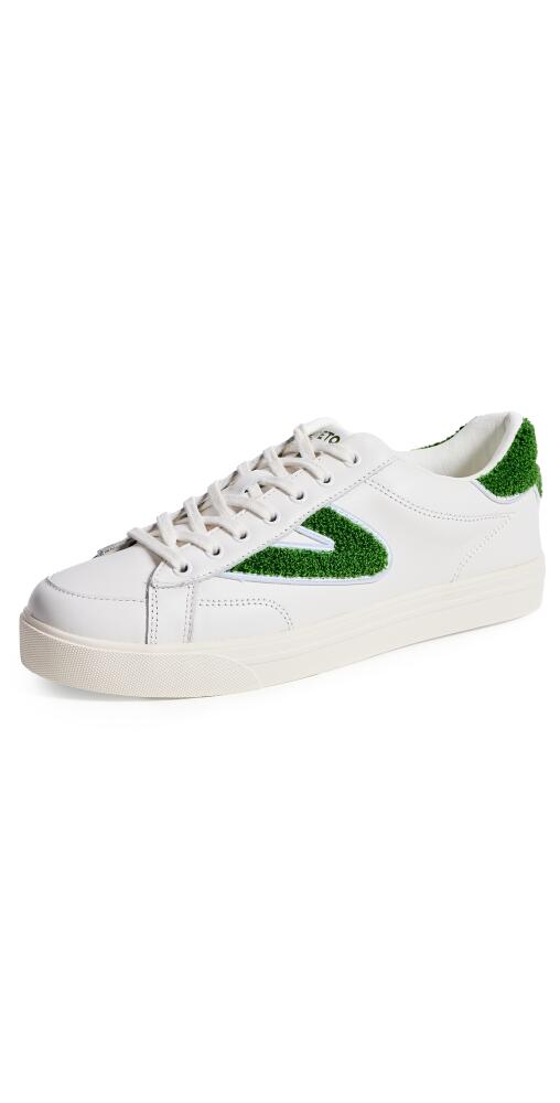 Tretorn Mixed Doubles Sneakers White/Green Cover