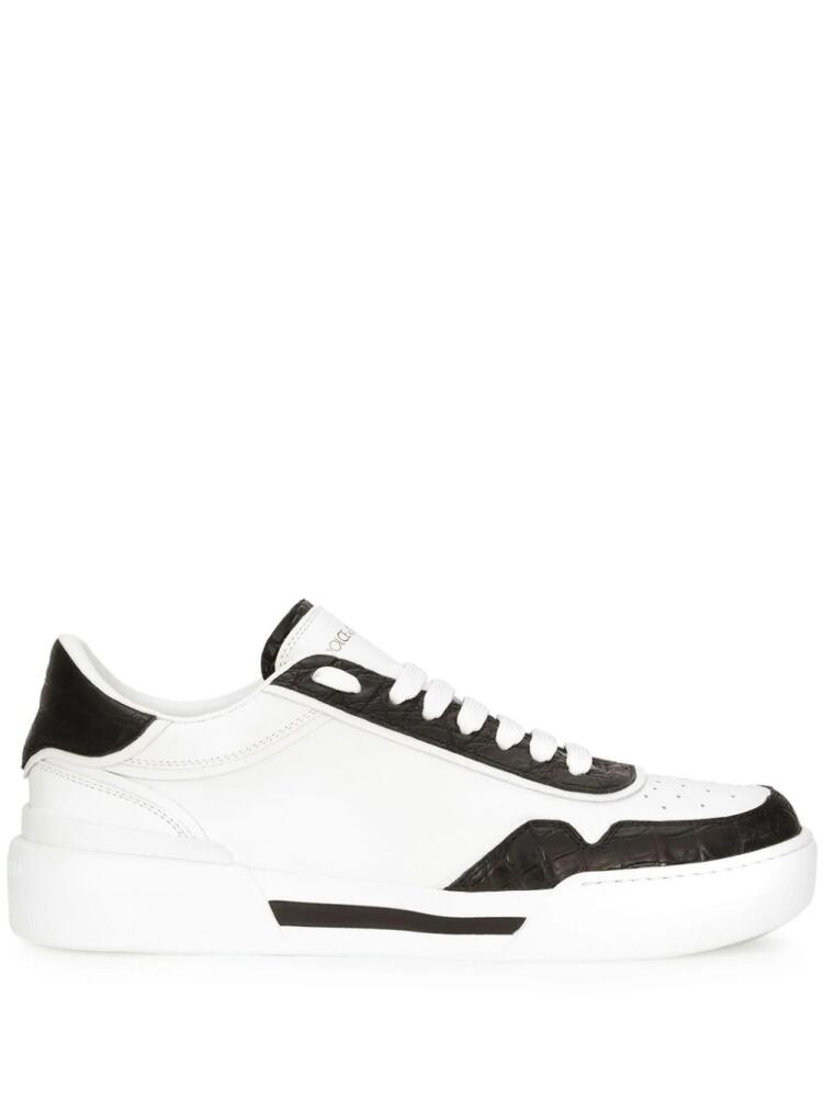 Dolce & Gabbana New Roma panelled sneakers - White Cover