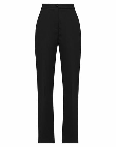 Nora Barth Woman Pants Black Polyester, Viscose, Elastane Cover