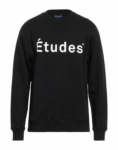 Études Man Sweatshirt Black Cotton Cover