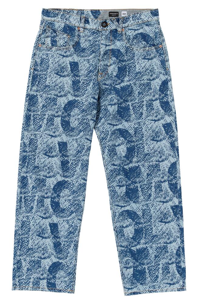 Volcom x Fergus Purcell Fergadelic Jeans in Road Sky Cover