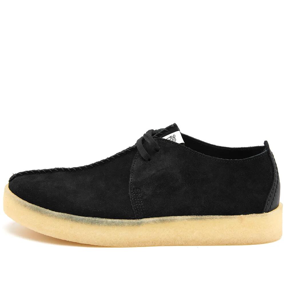 Clarks Originals Men's Clarks Trek Cup in Black Suede Cover