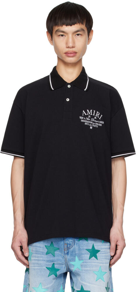 AMIRI Black Arts District Polo Cover