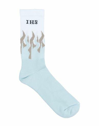 Ihs Man Socks & Hosiery White Cotton, Lycra, Elastane Cover