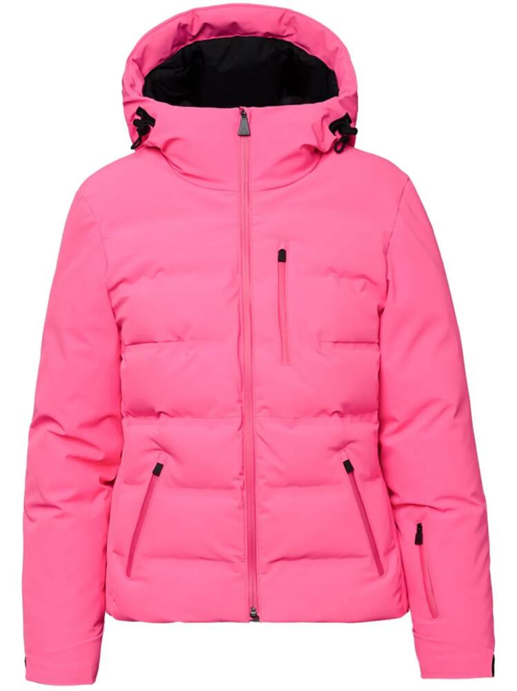 Aztech Mountain Nuke logo-print padded jacket - Pink Cover