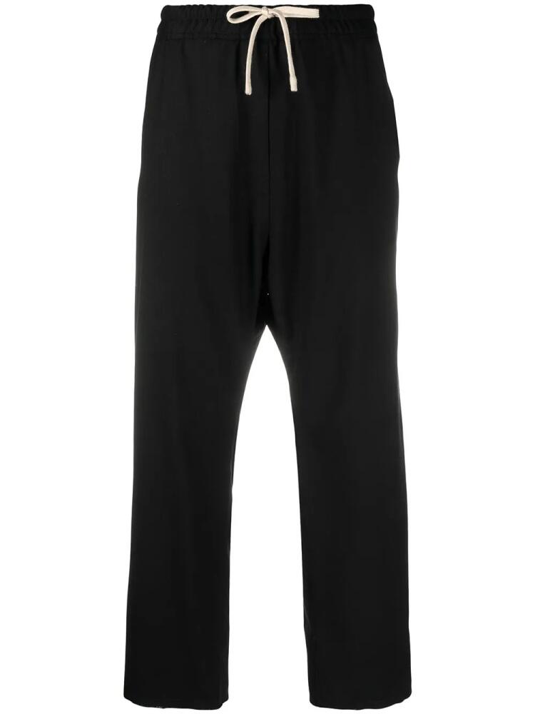 Nili Lotan cropped drawstring waist trousers - Black Cover