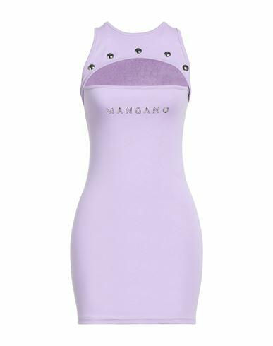 Mangano Woman Mini dress Lilac Cotton Cover