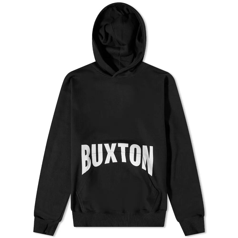 Cole Buxton Men's Boxing Print Popover Hoodie in Black Cover