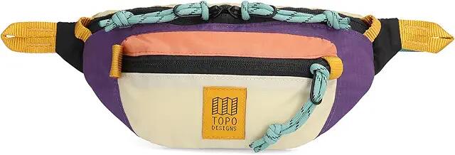 Topo Designs Mountain Waist Pack (Loganberry/Bone White) Day Pack Bags Cover