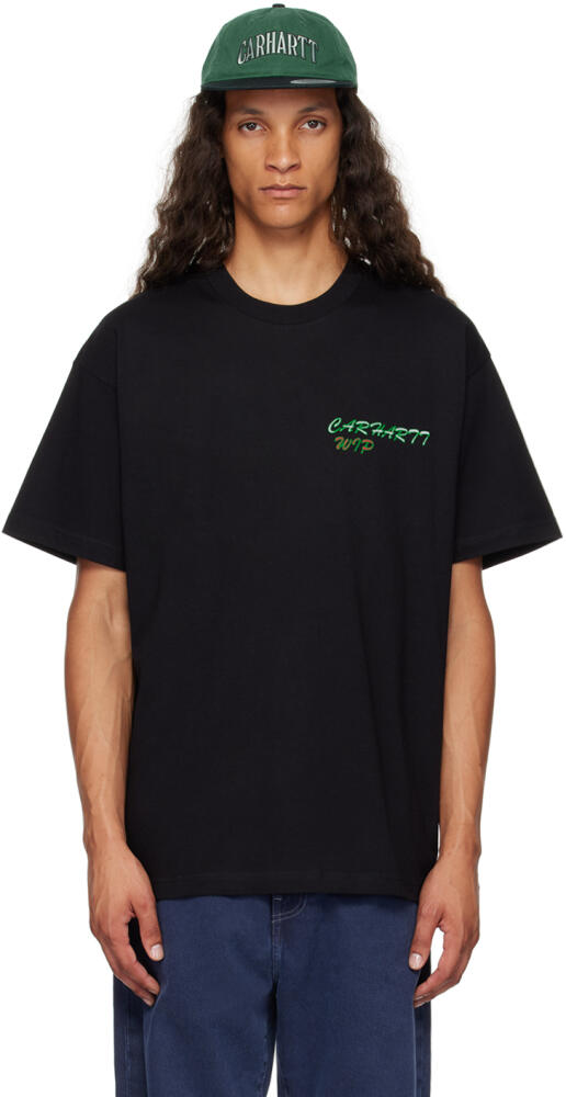 Carhartt Work In Progress Black 'Gelato' T-Shirt Cover