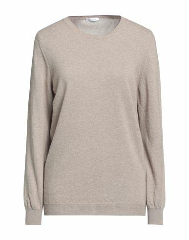 Malo Woman Sweater Light brown Cashmere Cover