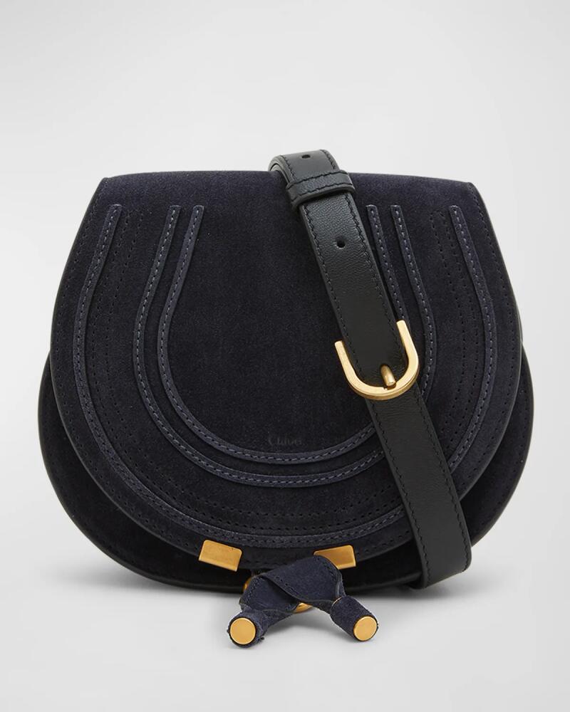 Chloe Marcie Small Crossbody Bag in Suede Cover