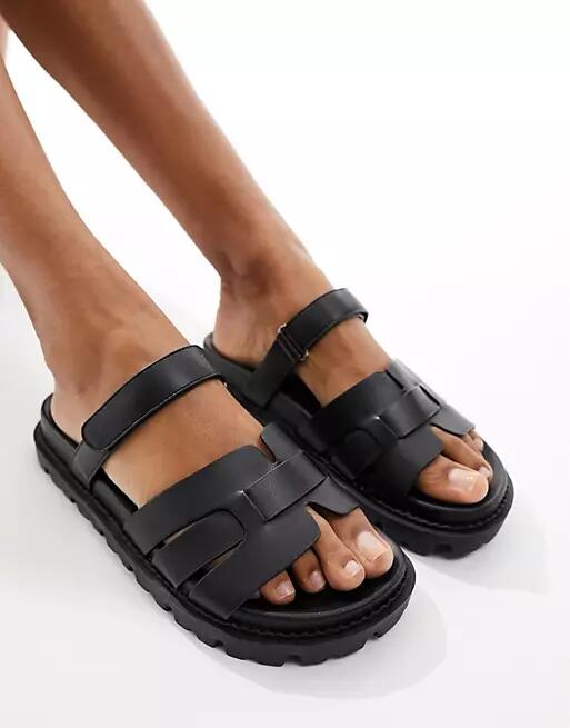 Simmi London Adelle sandals in black Cover