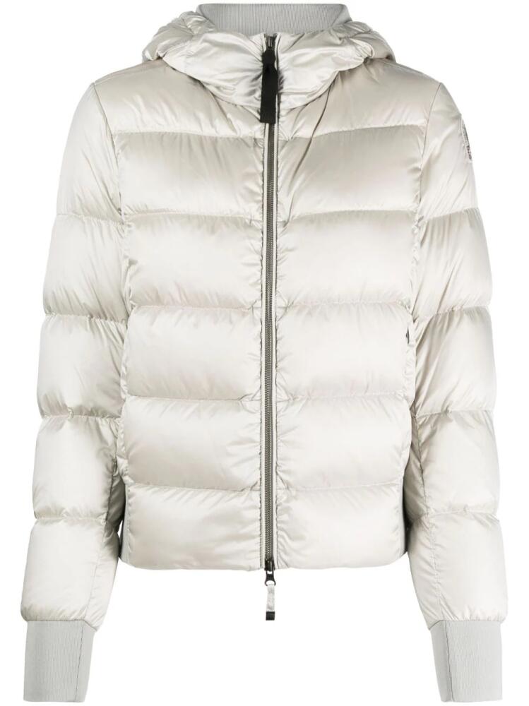 Parajumpers hooded quilted puffer jacket - Grey Cover