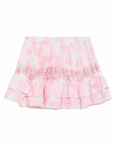 Loveshackfancy Woman Mini skirt Light pink Cotton Cover