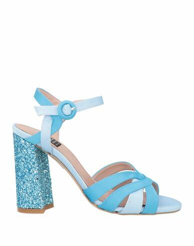 Islo Isabella Lorusso Woman Sandals Azure Textile fibers Cover