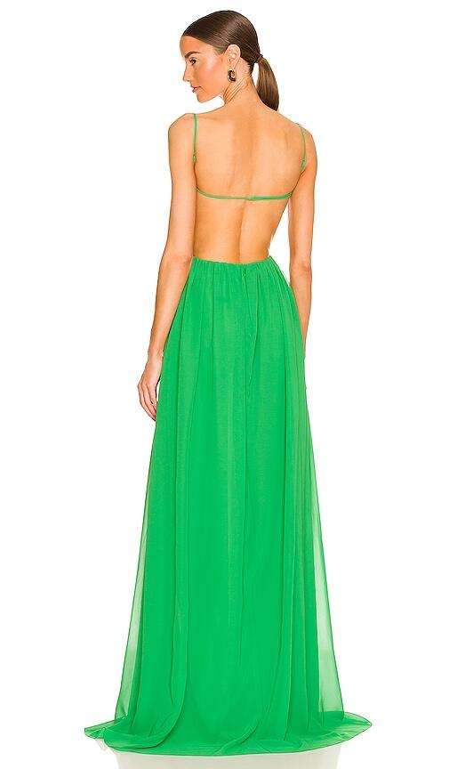 SAU LEE x REVOLVE Giselle Dress in Green Cover