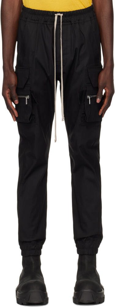 Rick Owens Black Porterville Mastodon Cargo Pants Cover