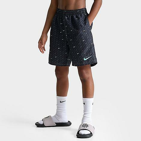 Boys' Nike Swoosh Print Swim Shorts Cover