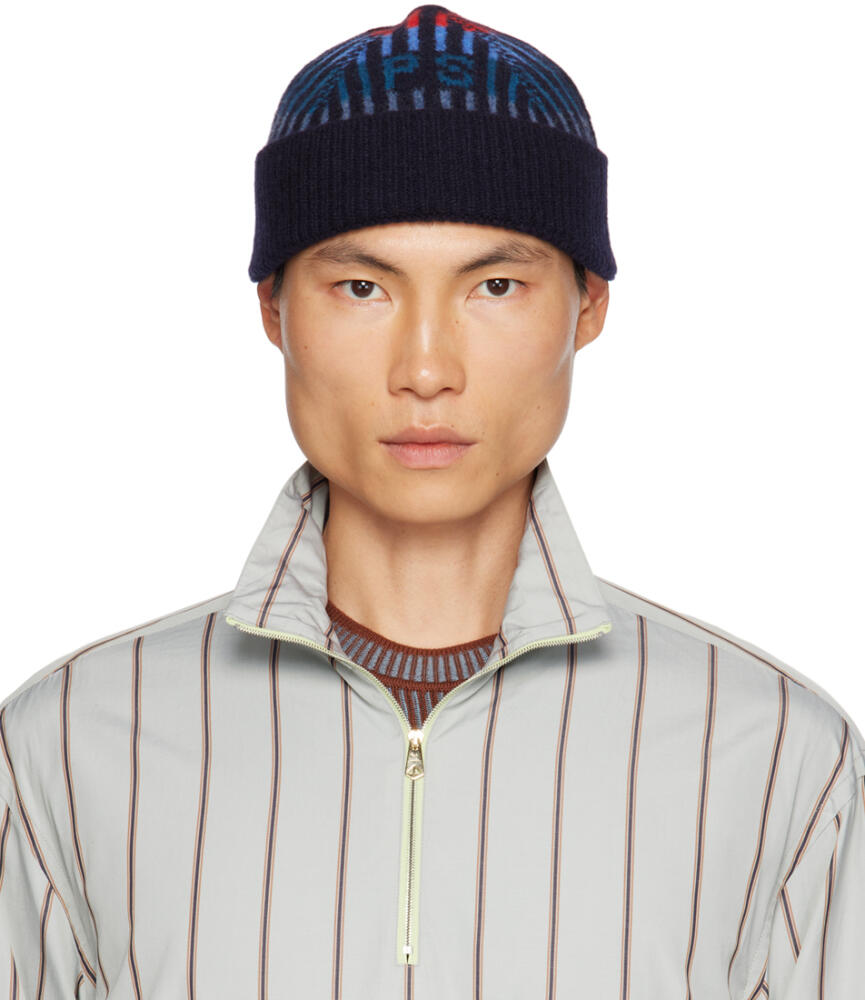 PS by Paul Smith Multicolor 'PS' Beanie Cover