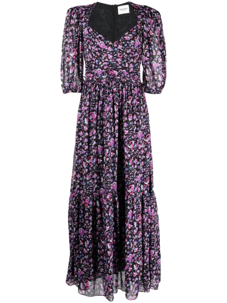 MARANT ÉTOILE Leoniza floral-print maxi dress - Multicolour Cover