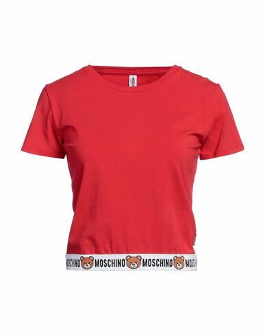 Moschino Woman Undershirt Red Cotton, Elastane Cover