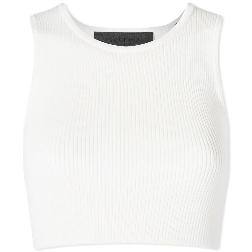 Fear of God ESSENTIALS Women's Essentials Sport Tank in Cloud Dancer Cover