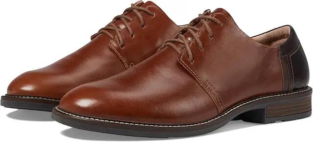 Naot Chief (Maple Brown Leather/Walnut Leather/Toffee Brown Leather) Men's Lace up casual Shoes Cover