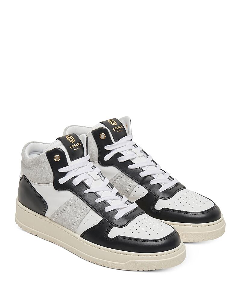 Greats Men's Saint James Mid Lace Up Sneakers Cover