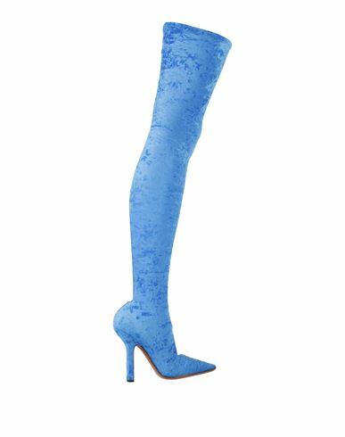 Vetements Woman Boot Azure Textile fibers Cover