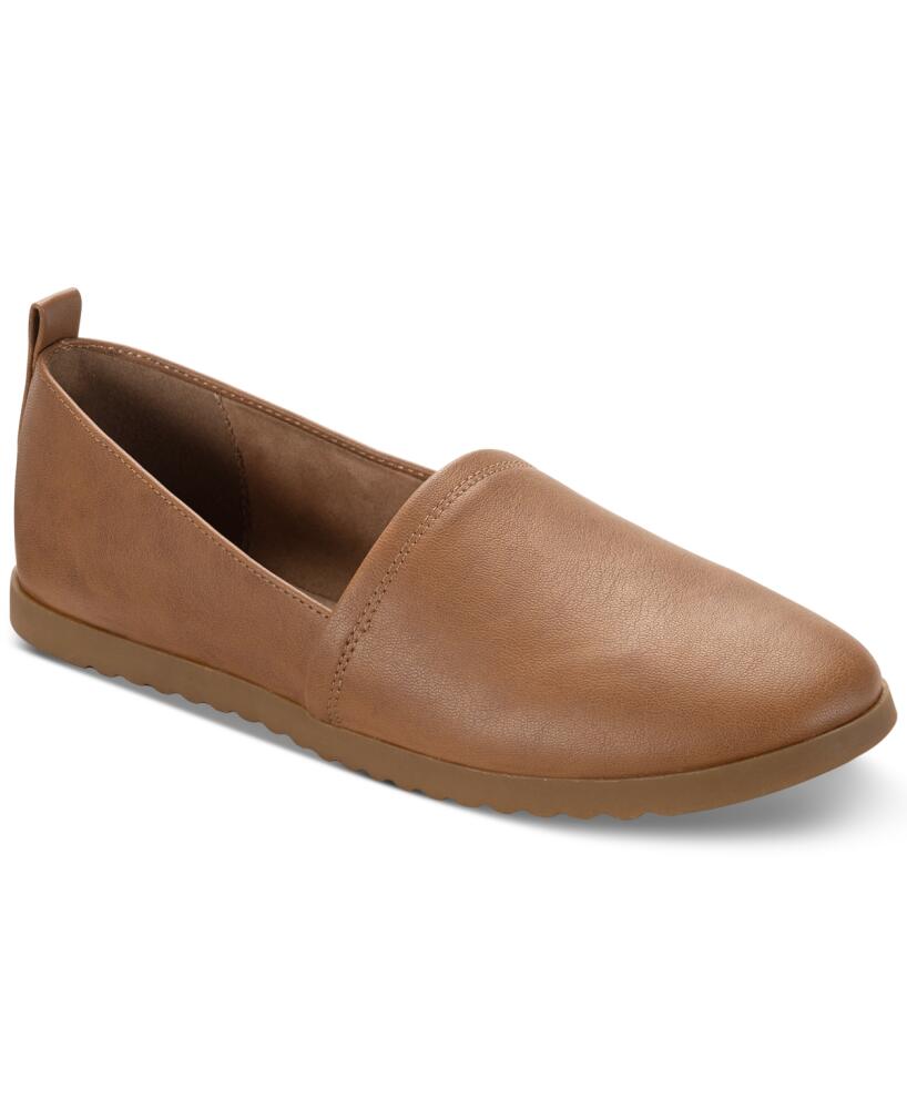 Style & Co Women's Nolaa Round-Toe Slip-On Flats, Created for Macy's - Coffee Cover