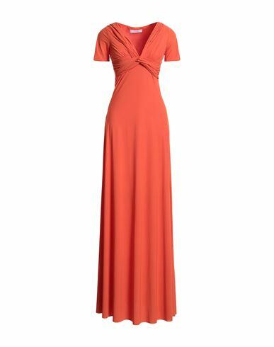 Chiara Boni La Petite Robe Woman Maxi dress Orange Polyamide, Elastane Cover