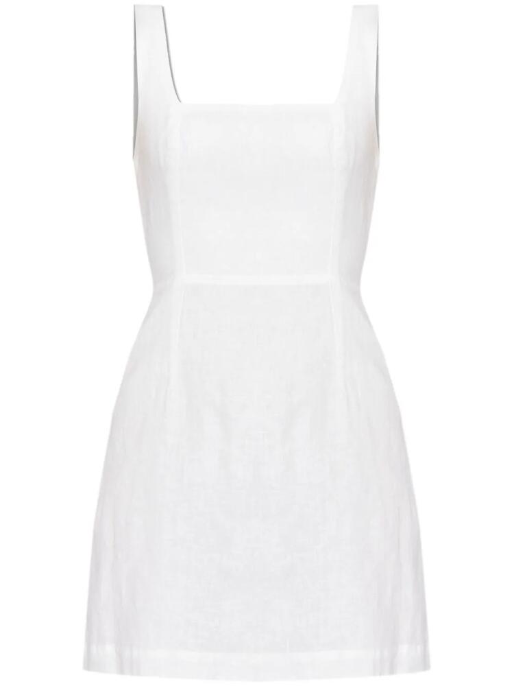 Posse Skyla linen minidress - White Cover