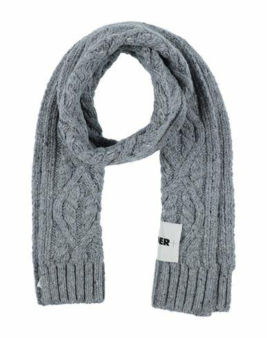 Jil Sander Man Scarf Light grey Wool Cover