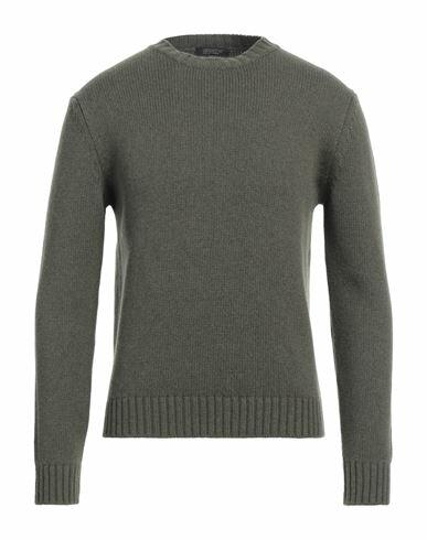 Aragona Man Sweater Military green Cashmere Cover