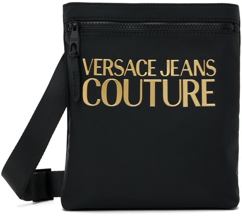 Versace Jeans Couture Black Logo Couture Bag Cover