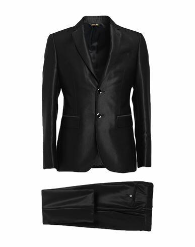 Herman & Sons Man Suit Black Polyester, Viscose Cover