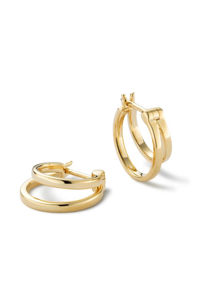 Ana Luisa Double Hoop Earrings - Gold Double Hoops Cover