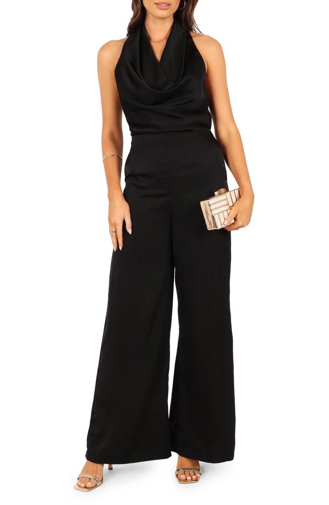 Petal & Pup Thomas Cowl Neck Jumpsuit in Black Cover