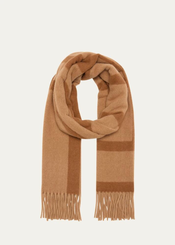 Toteme Jacquard Monogram Wool Scarf Cover