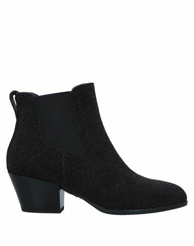 Hogan Woman Ankle boots Black Soft Leather Cover