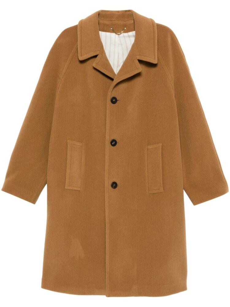 Golden Goose single-breasted coat - Brown Cover