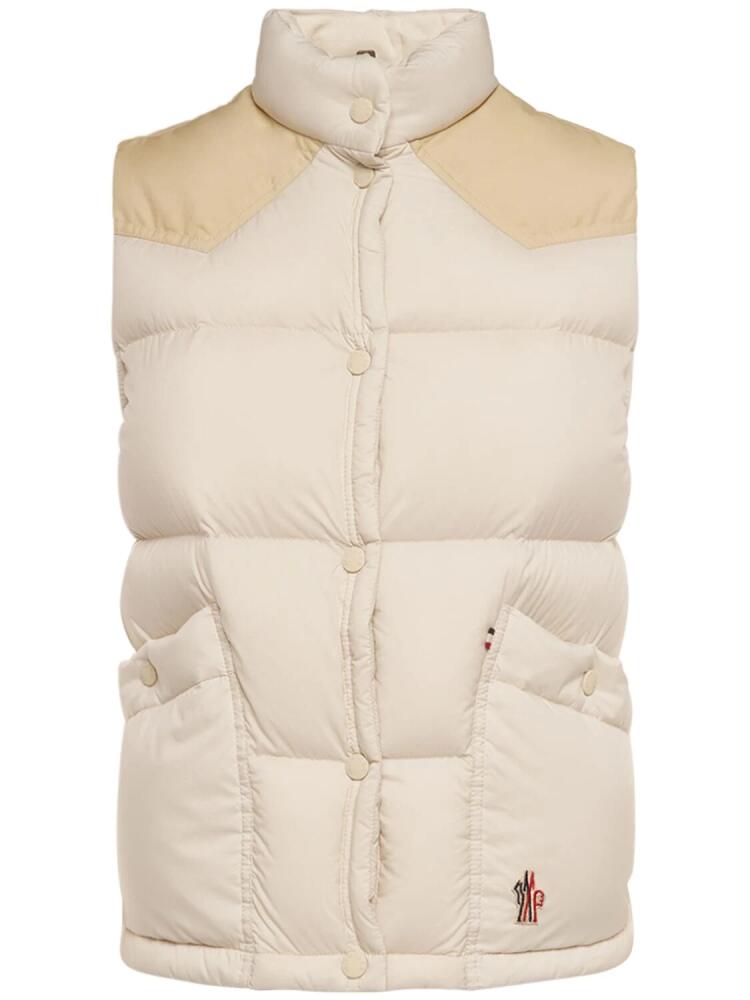 MONCLER GRENOBLE Sorapis Nylon Down Vest Cover